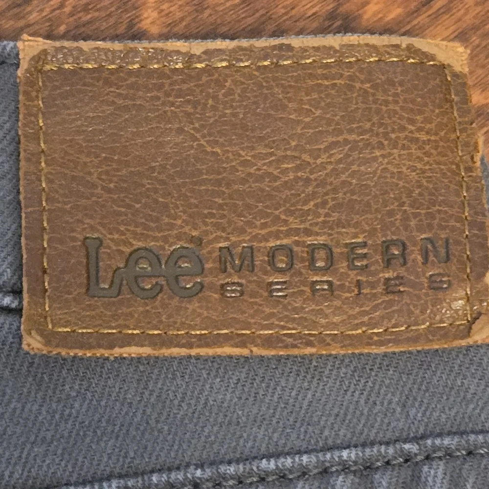 Mens Lee Modern Series Straight Fit Straight Leg L342 Jeans Grey 36×29
